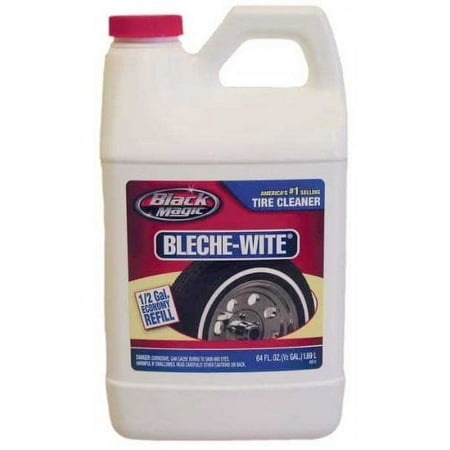 Black Magic Bleche Wite Tire Cleaner (64 oz.)