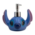 thumbnail image 2 of Dispensador de Cerámica para Jabón Líquido Recargable, Colección Disney Clásicos, Cabeza Stitch 3D, Capacidad 200 Ml con Caja Regalo, 2 of 9