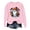 Light Pink, variant on Gunia Womens Halloween Ghost Sweatshirts Graphic Oversized Sweatshirts Crewneck Long Sleeve Pullover Tops Fall Fashion Clothes Black S-2Xl