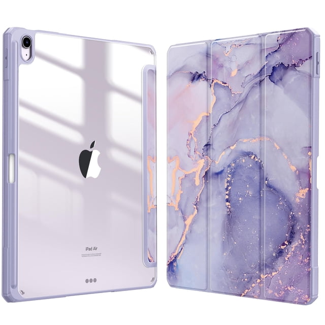 Funda Fintie Hybrid Slim para iPad Air de 13 pulgadas (M3) 2025, color lila