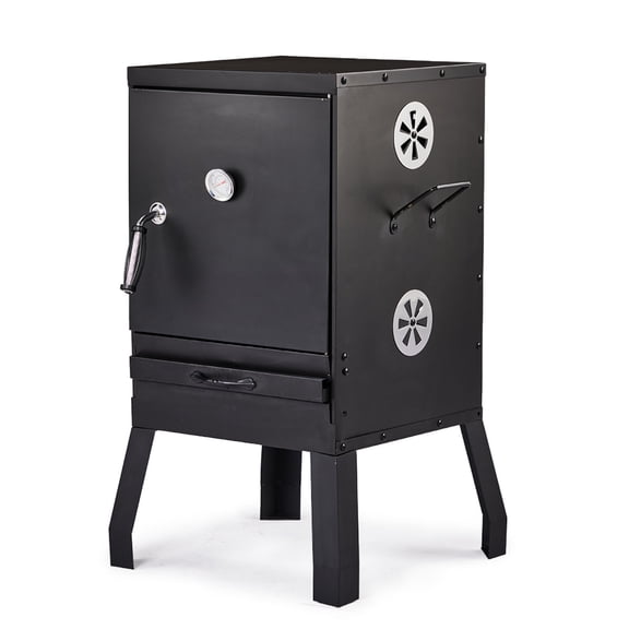 Ktaxon BBQ Grill Vertical BBQ Smoker Multi-Layer Outdoor Charcoal Grill for Outdoor Barbecue Event,Patio,31in