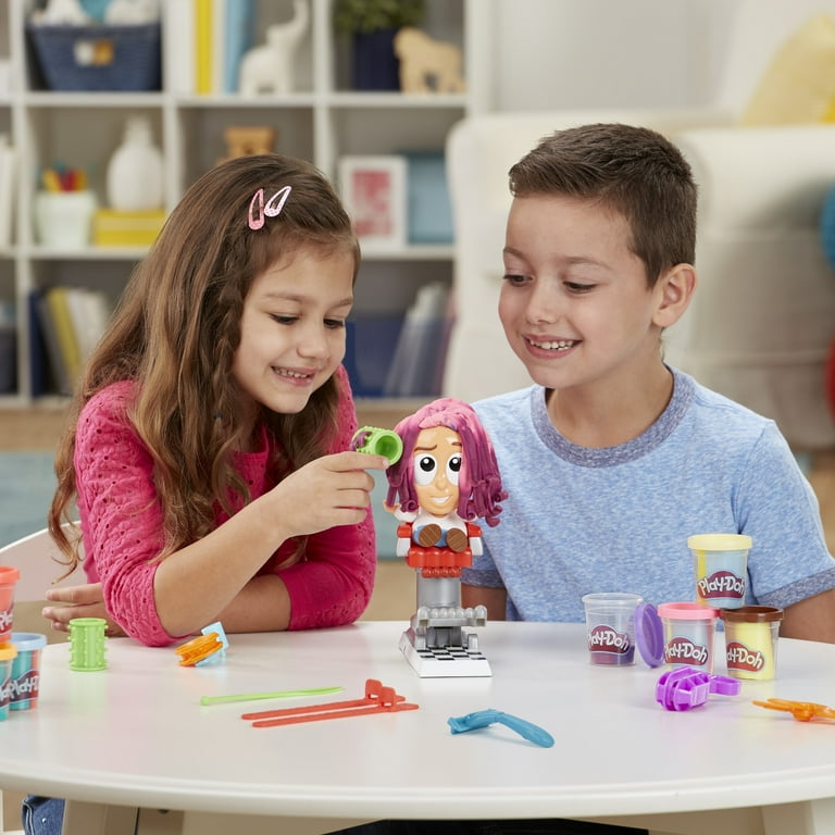 Krazy Dotty style③ オリジナル Play-Doh Barbershop Styling Haircut Pretend Playset, Crazy Cuts