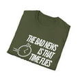 thumbnail image 4 of Motivational Time Clock Graphic Pilot Watch Tshirt, 4 of 4