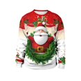 thumbnail image 1 of Sudaderas con capucha de cuello redondo para hombres, sudaderas con estampado 3D, ropa de otoño, chándal de Navidad para parejas, cálido, invierno, 1 of 4