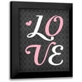 thumbnail image 1 of Robinson, Tamara 12x14 Black Modern Framed Museum Art Print Titled - Love, 1 of 5