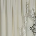 thumbnail image 4 of Evangelina Long Swag Valance Pair Ivory 60 x 63 Swag Valance Pair 60 x 63 Inches, 4 of 4