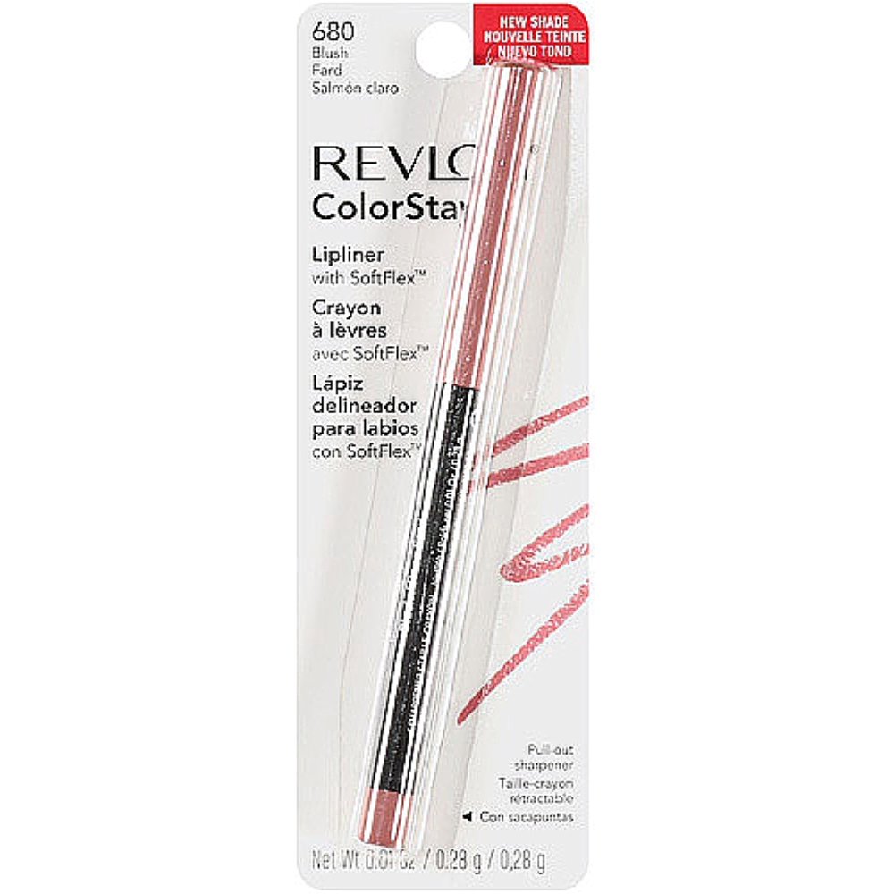 Revlon ColorStay Lip Liner with SoftFlex, Blush [680] 1 ea (Pack of 2