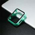 thumbnail image 3 of ALMNVO Compatible with Apple Watch Case 40mm 45mm 41mm 44mm 42mm 38mm, Full Coverage Hard PC Bumper with Tempered Glass Screen Protector Cover Accessories for iWatch SE Series 3 7 6 5 4 2 1, 3 of 6