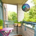 thumbnail image 5 of Hanging Wreath, Colorful Circular Wall Decoration, Window Decoration, Festival Decorations, 16 * 16* 0.4cm Christmas Decorations for Home On 2024, 5 of 8