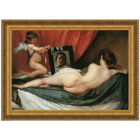 - Design Toscano Venus at her Mirror (The Rokeby Venus), 1651:Medium