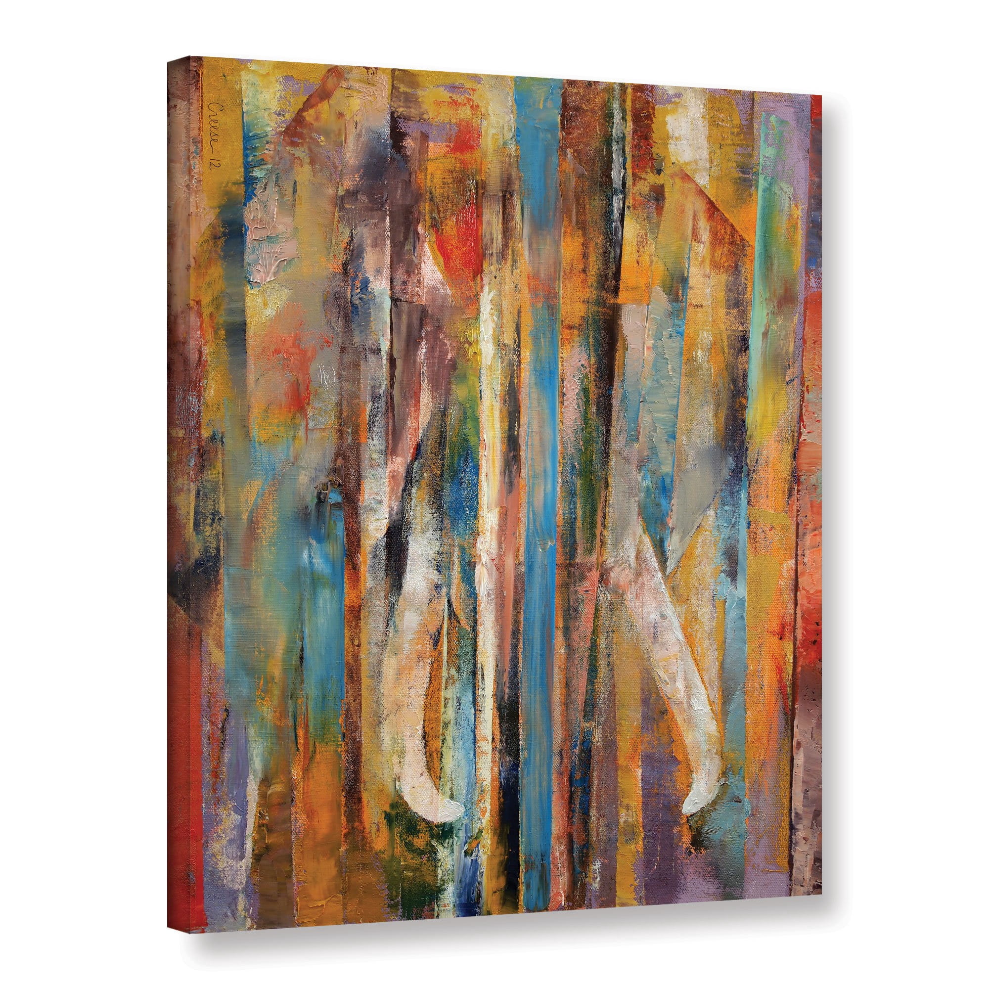 Michael Creese "Elephant" Gallery-wrapped Canvas