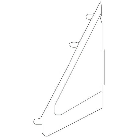 Genuine OE Nissan Corner Molding - 96319-3SG0A