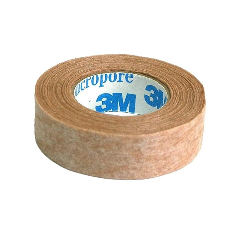 LotFancy Transparent Medical Tape, 6 Rolls 2 in x 10 Yards PE First Aid  Tape 