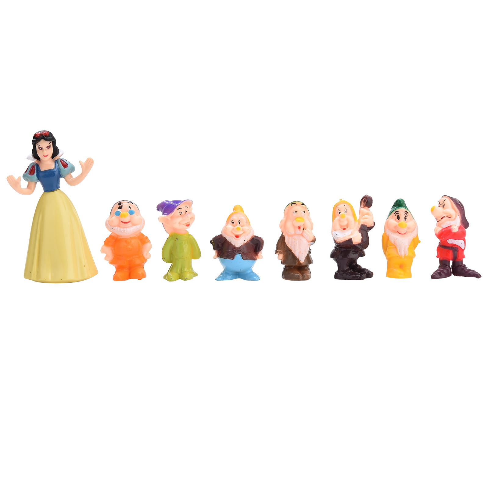 MADE IN USA SNOW WHITE & 7 DWARFS Dollhouse Miniature Picture FAST DELIVERY 