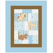 Springs Creative Peek-A-Boo Puppy Quilt Fabric, per Yard