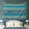 thumbnail image 6 of YFYANG Vintage Green Decorative Stripes Tapestry, Bedroom Dormitory Living Room Decoration Tapestrys Wall Hanging , 80 x 60 in, 6 of 8