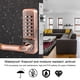 thumbnail image 4 of Contraseña Mecánica Inteligente Digital Botón Cerradura De Puerta Teclado De Inicio Código Sin Llave Contraseña Impermeable, 4 of 7
