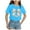 1-Sky Blue, variant on ZTKWD Girls Pleated T Shirts Kids Summer Short Sleeve Fashion Tops Tees 2-14 years Easter bow