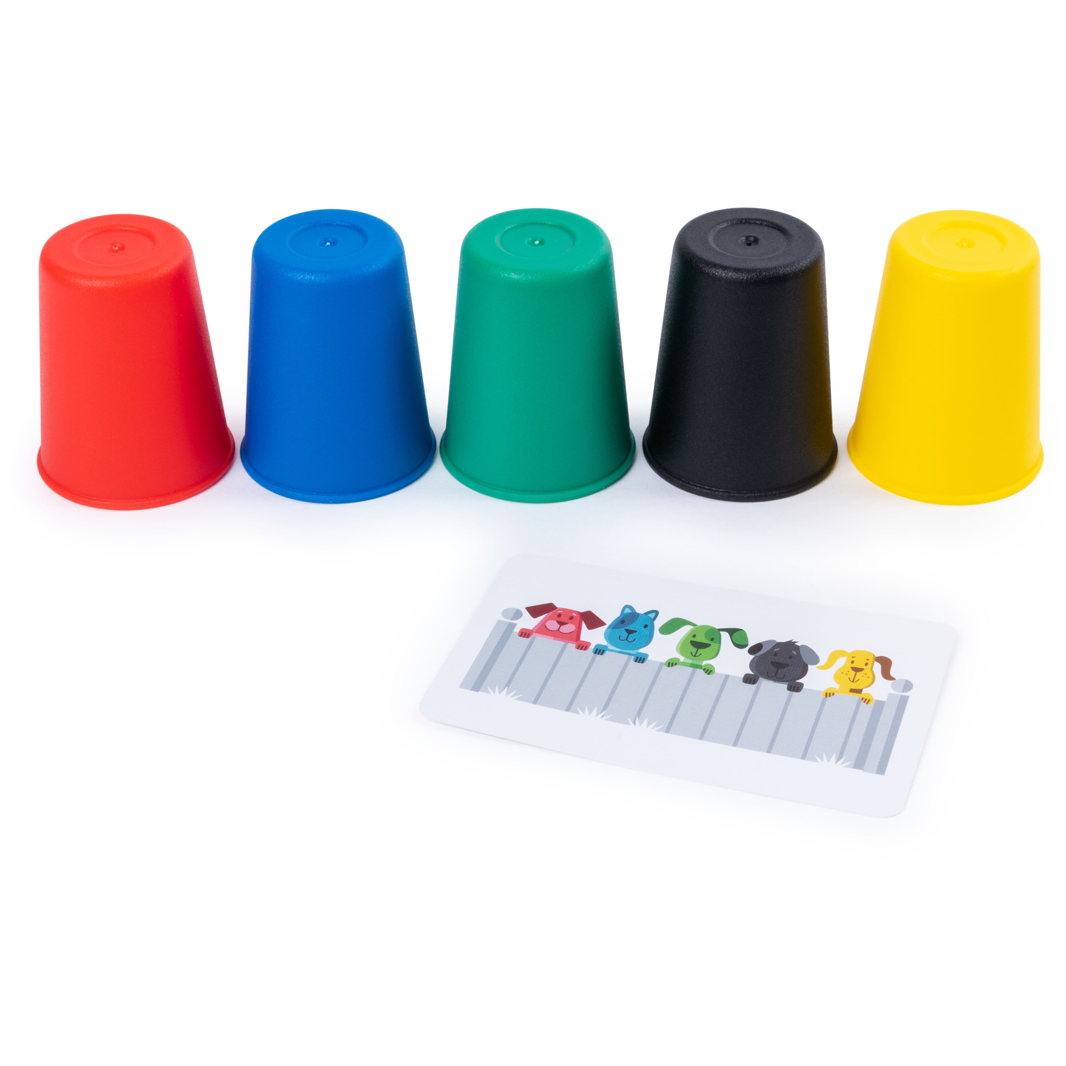 Quick Cups, Match ‘n’ Stack Cup Stacking Family Board Game Summer Toy Funny Gift, for Adults and Kids Ages 6 and up