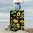 thumbnail image 6 of Picia Bees and Sunflowers Luggage Protector Cover Thicken Suitcase Protector Cover Fit 18-32 Inch Luggage-Large, 6 of 9