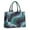 Blue Green Gold-1, variant on Large Capacity Tote Bag,Blue Green Gold Marble Pattern Handbag Fashion Luxury Tote Bag,15.7"x13"x 5.1" Inches,Laptop Compatible