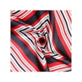 thumbnail image 5 of INSPIRE CHIC Women's Stripes Print Square Kerchief Neck Scarf Wrap Bandana Circular-2 23.62 x 23.62‘’, 5 of 7