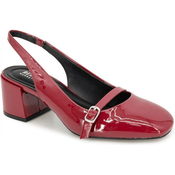 Kenneth Cole Reaction RIO RED PATENT Women's Lindy Pump, US 5 M