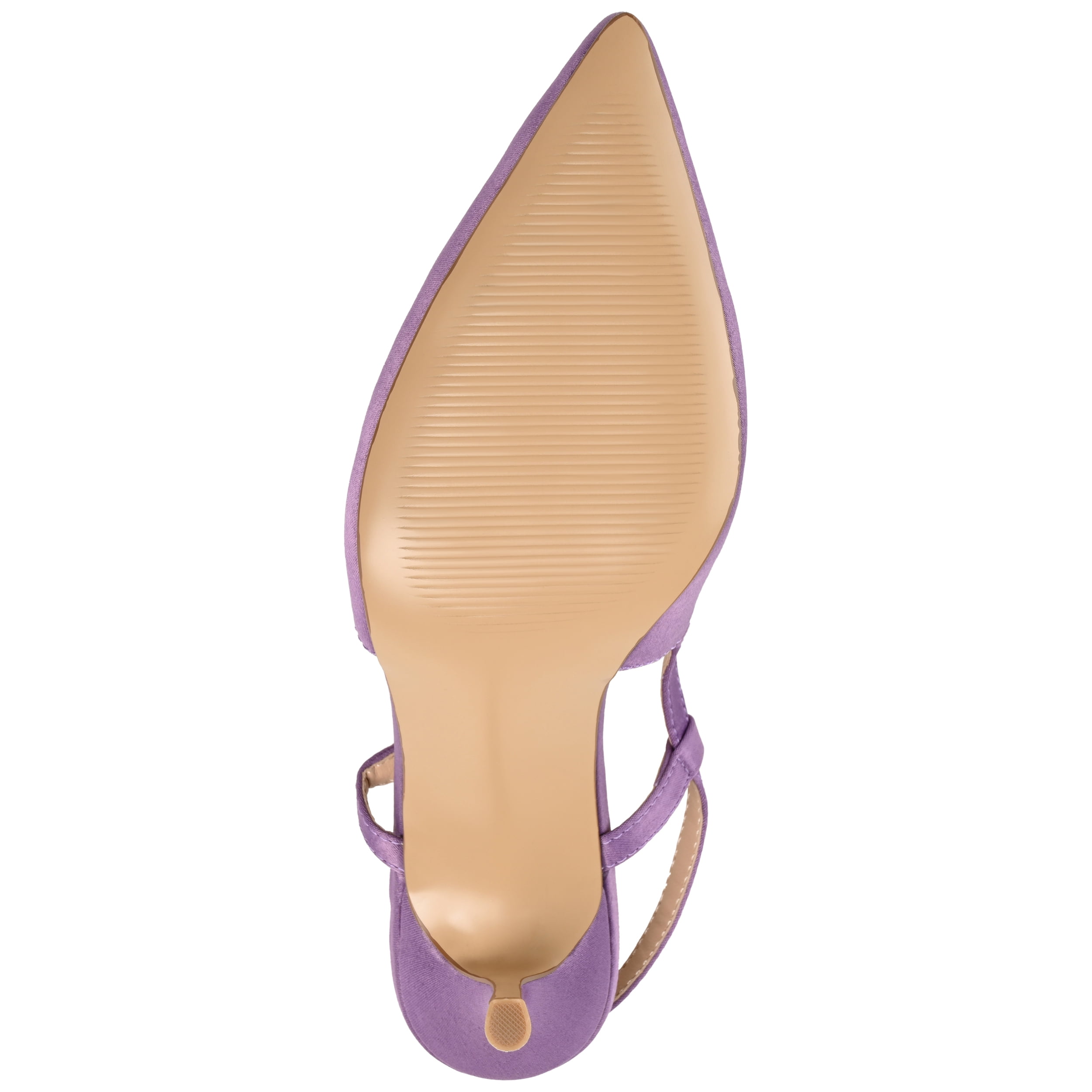 Journee Womens Knightly Sling Back Mid Stiletto Pointed Toe Pumps, Widths Available