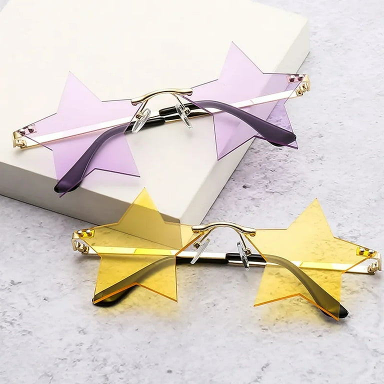 Purple star sunglasses hotsell
