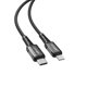 thumbnail image 2 of Cable USB-C a Lightning Trenzado 1.2m, Negro AceFast C1-01, 2 of 7