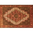 thumbnail image 1 of Ahgly Company Indoor Rectangle Persian Orange Traditional Area Rugs, 2' x 5', 1 of 1