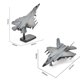 thumbnail image 4 of 1/72 J31 Modelo de avión de combate Modelo de caza de metal Juguete Avión chino J31 para Gris, 4 of 4