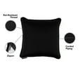 thumbnail image 3 of Covermates Pillow Cover - Weather Resistant, Full Side Zipper, LuxeGuard Collection, Ebony Stripe, 3 of 6