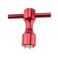 thumbnail image 1 of Soidarity Llave de tornillo de putter de golf, kit de agujeros de 5 pines de acero, herramientas de peso portátiles Golf rojo Soidarity OD020956-01, 1 of 6
