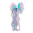 thumbnail image 4 of YUEHUA Girls Hair Clips with Long Fabric Ribbon Bows for Party Decoration, Paired with Mermaid Swimsuit, 4 of 6