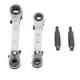 thumbnail image 3 of HVAC Service Wrench, Air Acondicionador Ratchet Wrench Rust -PROPON 3/8 1/4 5/16 Pulgadas de Alta Dureza Doble Para Reparar, 3 of 7