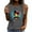 #06 Gray, variant on Busydd Tank Top for Women Trendy Floral Print Sleeveless Summer Tops Casual Loose Round Neck T Shirts for Women Comfortable Cotton Camisole Graphic Tees XL