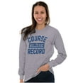 thumbnail image 3 of Mulligan Record Funny Golfer Golfing Long Sleeve TShirt Men Women Brisco Brands L, 3 of 6