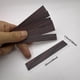 thumbnail image 5 of 20 piezas de suelos para casa de muñecas, accesorios autoadhesivos, realistas y decorativos. nuez roja, 5 of 5