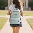 thumbnail image 4 of Gyexs Backpack for School, Back To School Backpack School School Backpack, Green, One Size, 4 of 4