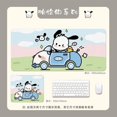 thumbnail image 4 of Sanrio Pachacco Mouse Pad Cartoon Large Office Desks Computer Mat Deskpad Non-Slip Rubber Bottom Keyboard Mat Office Desktop Pad, 4 of 7