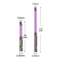 thumbnail image 4 of 4Pc 65/110Mm Magnetic Special Slotted Cross Screwdriver Bit For Electrician Fph2, 4 of 9