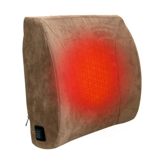 HBYJLZYG Car Accessories Automotive Heating Thickened Lumbar Support Usb Interface Temperature Adjustable Heating Lumbar Pillow Foam Lumbar Support