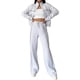 thumbnail image 1 of Conjunto Deportivo de Dos Piezas para Mujer, Ideal para Otoño Incluye Sudadera de Larga con Cremallera y Pantalón Gris L, 1 of 8