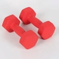 thumbnail image 4 of Kroder 2pcs Basics Neoprene Dumbbell Hand Weights for Exercise and Muscle Toning (2kg）, 4 of 5
