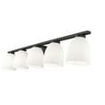 thumbnail image 6 of Z-Lite Naya 5 Light Vanity in Matte Black color, Steel frame, 6 of 8