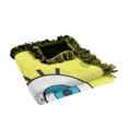 thumbnail image 5 of Spongebob Blanket, 50"x60" Spongebob Surprise Face Woven Tapestry Cotton Blend Fringed Throw Blanket, 5 of 6