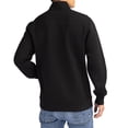 thumbnail image 2 of Men's-Cutter & Buck  Black Nebraska Huskers Roam Eco Recycled Quarter-Zip Pullover, 2 of 2