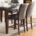 thumbnail image 2 of Home Elegance 2456-24 Decatur Counter Height Chair in Espresso - Set of 2, 2 of 2