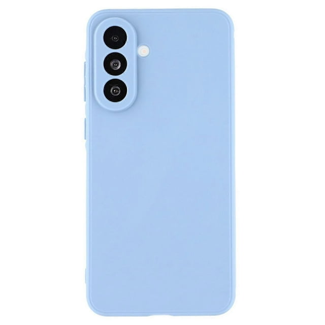 For Samsung Galaxy A56 5G Case Precise Cutouts Straight Edge TPU Shockproof Phone Cover - Black